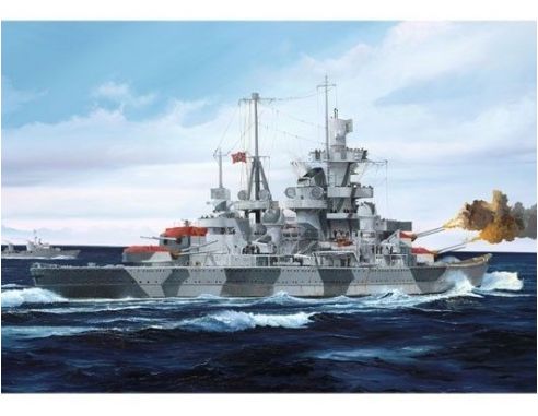 TRUMPETER 05776 GERMAN CRUISER ADMIRAL HIPER 1941 Modellino