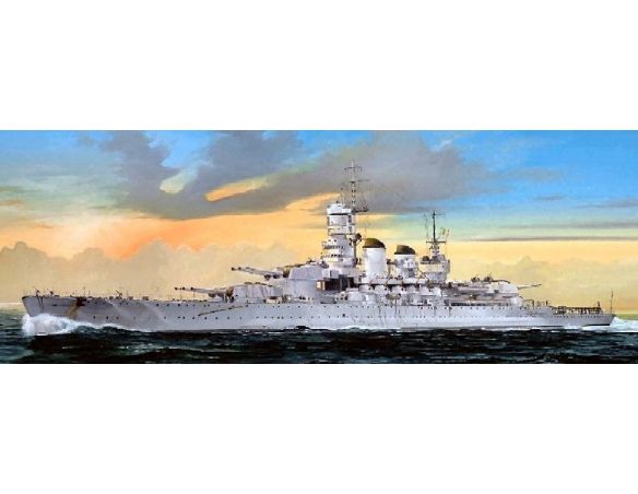Trumpeter TP5778 NAVE LITTORIO 1941 KIT 1:700 Modellino