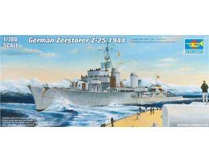 TRUMPETER 05787 GERMAN ZERSTORSER Z-25 1944 Modellino