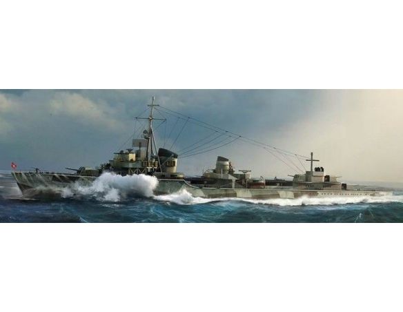Trumpeter TP5791 NAVE GERMAN ZERSTORSER Z-37 1943 KIT 1:700 Modellino
