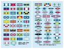 Trumpeter TP6630 SIGNAL FLAGS DECALS 1/200 Modellino