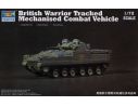 TRUMPETER 07101 BRITISH WARRIOR TRACKED MECHANIZED COMBAT VEHICLE Modellino