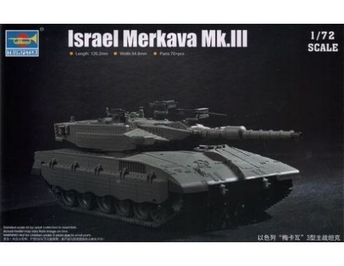 TRUMPETER 07103 ISRAEL MERKAVA MK.III Modellino