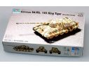 TRUMPETER 07202 GERMAN SD.KFZ.182 KING TIGER HENSCHEL TURRET Modellino