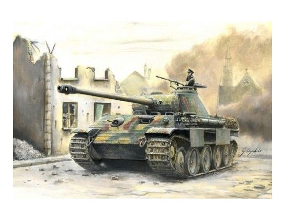 Italeri IT15652 SD.KFZ 171 PANTHER KIT 1:56 Modellino