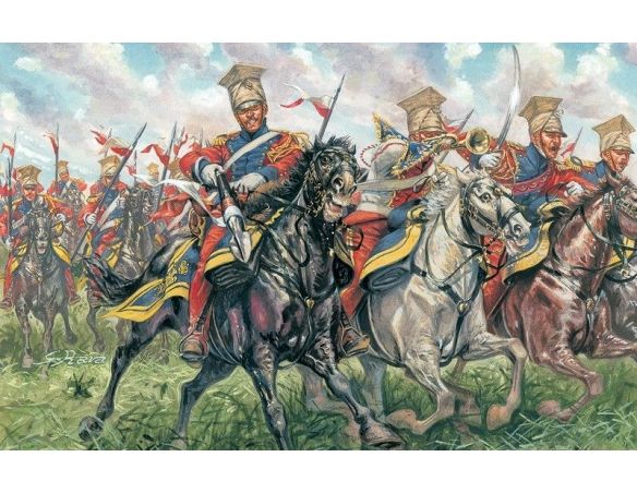 Italeri IT6039 POLISH LANCER NAPOLEONIC WARS KIT 1:72 Modellino