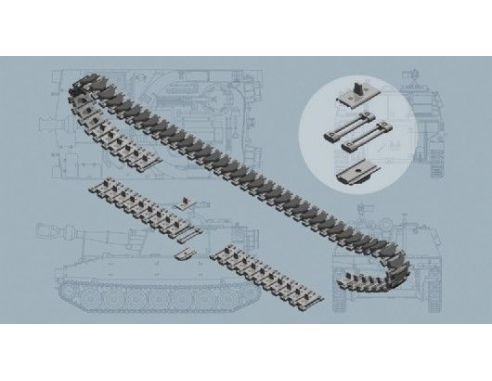 Italeri IT6515 M 109 TRACKS KIT 1:35 Modellino