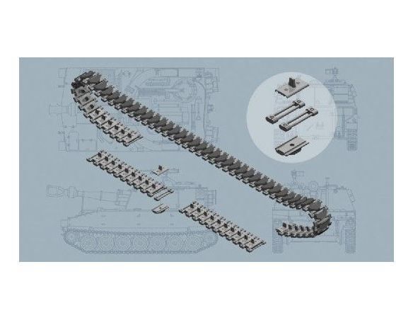 Italeri IT6515 M 109 TRACKS KIT 1:35 Modellino