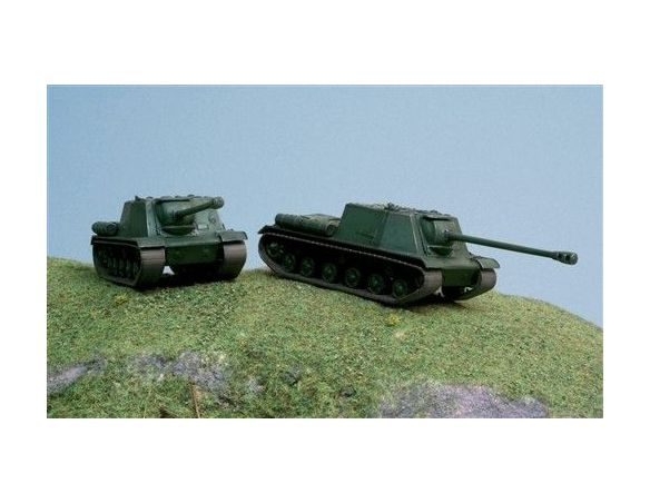 Italeri IT7503 ISU 122 FAST ASSEMBLY KIT 1:72 Modellino