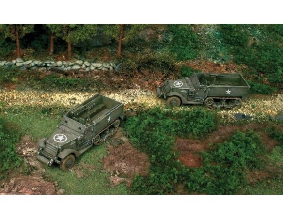 Italeri IT7509 M 3 A 1 HALF TRACK KIT 1:72 Modellino