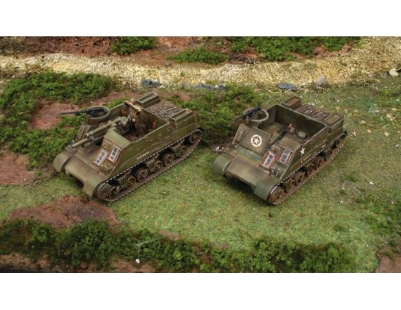 Italeri IT7513 M7 PRIEST 105 mm HMC KIT 1:72 Modellino