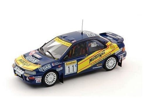 Trofeu TF0614 SUBARU IMPREZA N.11 5th M.CARLO 1996 BARONI-GIRAUDET 1:43 Modellino