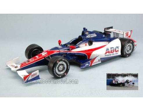 Greenlight GREEN10968 HONDA INDY CAR N.14 ACCIDENT TAKUMA SATO 2015 1:18 Modellino