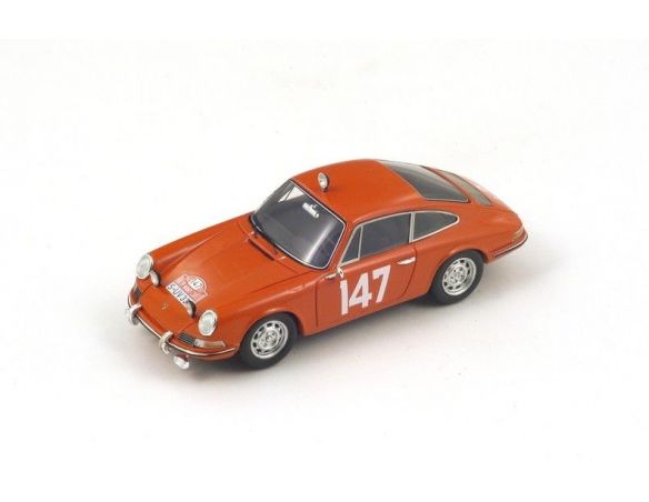 Spark Model S4020 PORSCHE 911T N.147 5th MONTE CARLO 1965 LINGE-FALK 1:43 Modellino