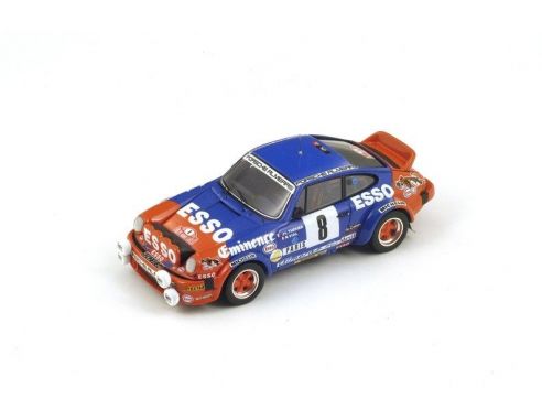 Spark Model S4025 PORSCHE 911 SC N.8 3rd MONTE CARLO 1982 J-L.THERIER-N.VIAL 1:43 Modellino