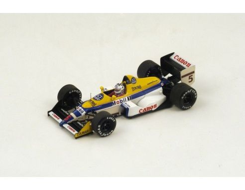 Spark Model S4029 WILLIAMS FW12 J-L-SCHLESSER 1988 N.5 11th ITALIAN GP 1:43 Modellino