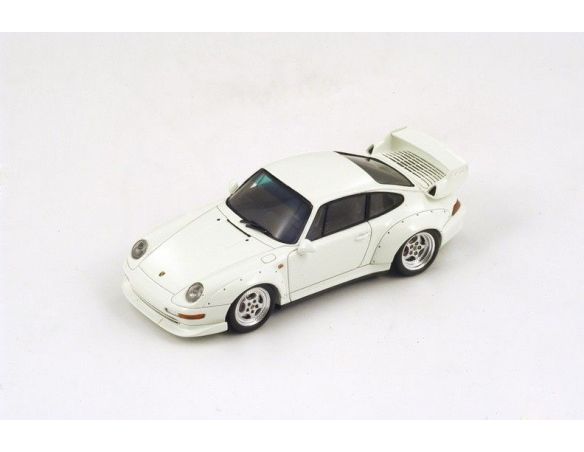 Spark Model S4196 PORSCHE 993 GT 1995 WHITE 1:43 Modellino