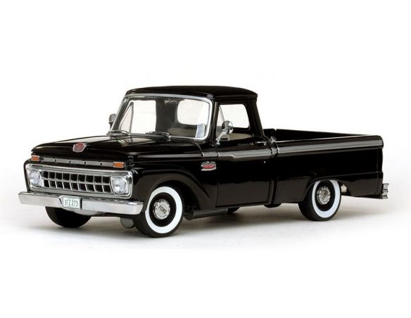 SunStar SS1273 FORD F-100 CUSTOM CAB PICK UP 1965 BLACK 1:18 Modellino