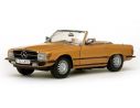 SunStar SS4602 MERCEDES 350 SL OPEN CONVERTIBLE 1977 CAYENNEORANGE 1:18 Modellino