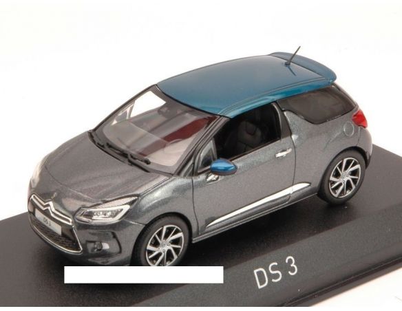 Norev NV155297 CITROEN DS3 2015 GUN GREY & EMERAUDE 1:43 Modellino