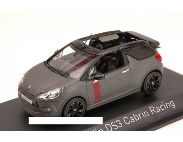 Norev NV155295 CITROEN DS3 CABRIO RACING 2014 GUN GREY 1:43 Modellino