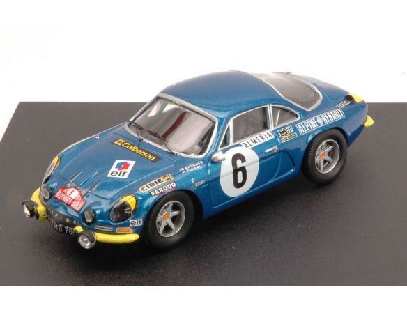 Trofeu TF0807Y ALPINE RENAULT A110 N.6 ACCIDENT MONTE CARLO 1972 ANDRUET-PAGANI 1:43 Modellino