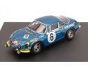 Trofeu TF0807Y ALPINE RENAULT A110 N.6 ACCIDENT MONTE CARLO 1972 ANDRUET-PAGANI 1:43 Modellino