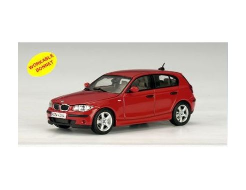 Auto Art / Gateway AA50553 BMW SERIE 1 2004 RED 1:43 Modellino