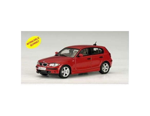 Auto Art / Gateway AA50553 BMW SERIE 1 2004 RED 1:43 Modellino
