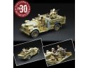 Figarti B38032A LRDG CHEVY TRUCK SAND-AZURE 1/32 Modellino