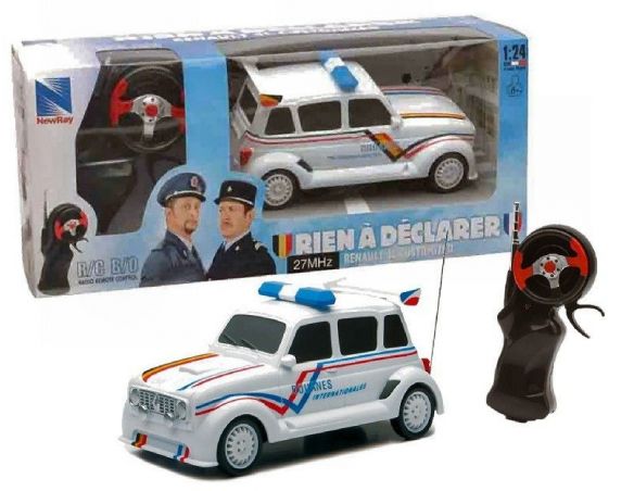 New Ray NY88693 RENAULT 4L POLICE DOUANES RADIOCOMANDO 1:24 Modellino