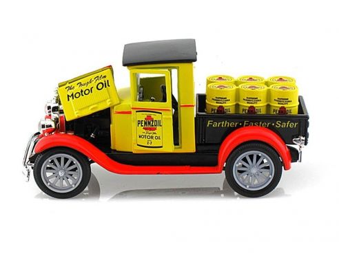 New Ray NYSS55003 CHEVY PICK UP 1928 MOTOR OIL 1:32 Modellino