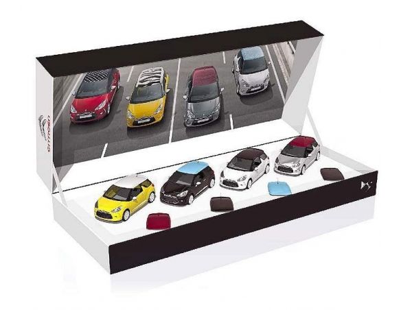 Norev 155283 SET 4 CITROEN DS3 2010 1/43 Modellino