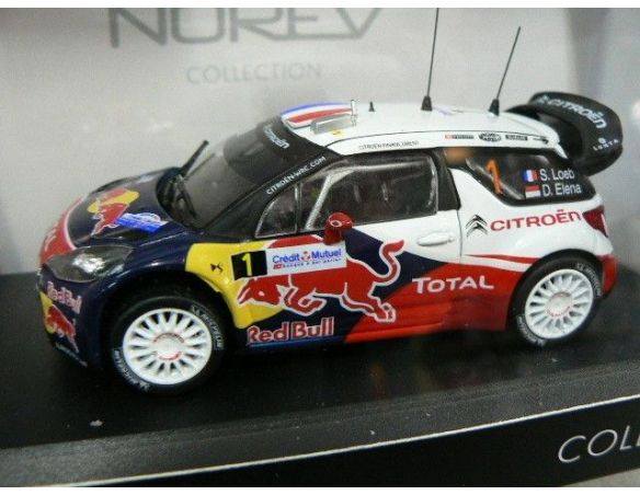 Norev 155356 CITROEN DS3 WRC WORLD CHAMPION 1/43 Modellino