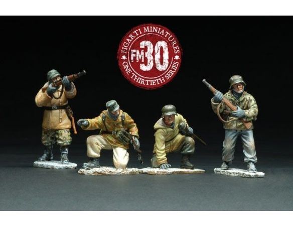 Figarti G4000E WINTER SURPRISE 4 GERMAN SOLD. 1/32 Modellino