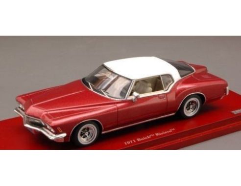 True Scale Miniatures TSM114332 BUICK RIVIERA 1971 AMARANT MET.1:43 Modellino