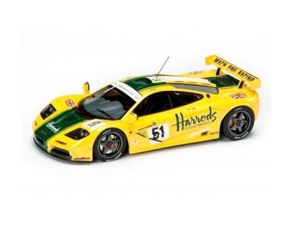 True Scale Miniatures TSM114357 MC LAREN F1 GTR N.51 3rd LE MANS 1995 1:43 Modellino