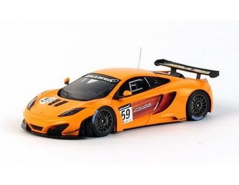 True Scale Miniatures TSM114358 MC LAREN MP4-12C GT3 N.59 ORANGE 2011 1:43 Modellino