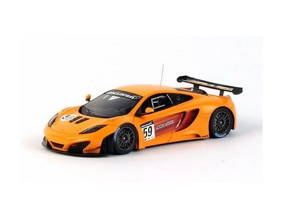 True Scale Miniatures TSM114358 MC LAREN MP4-12C GT3 N.59 ORANGE 2011 1:43 Modellino