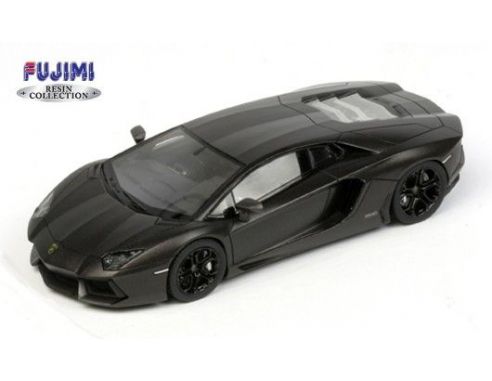 True Scale Miniatures TSM11FJ016 LAMBORGHINI AVENTADOR 2011 MATT BLACK 1:43 Modellino