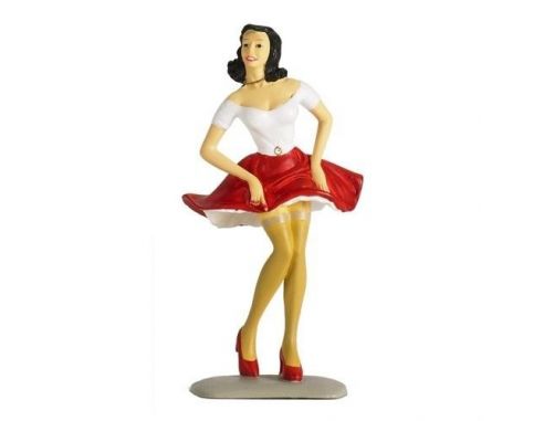Motorhead Miniatures 150 FASTWOMEN MIMI WHITE/BLACK 1/18 Modellino