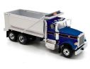 First 3163 PETERBILT 367 DUMP TRUCK 1/50 BLUE Automezzo 1/50