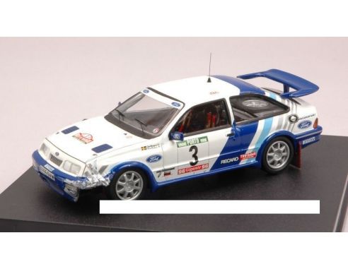 Trofeu TF9116 FORD SIERRA COSWORTH N.3 5th PORTUGAL 1988 CRASHED CAR 1:43 Modellino