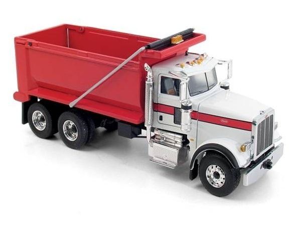 First 3165 PETERBILT 367 DUMP TRUCK 1/50 WHITE Modellino