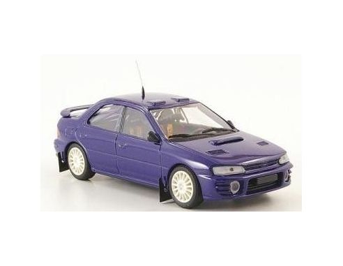 Trofeu MIN02 SUBARU IMPREZA BLU STRADALE 1/43 Modellino