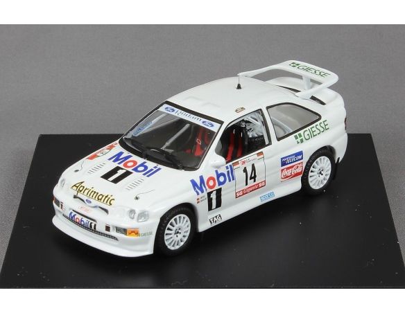 Trofeu MNP214 FORD ESCORT COSWORTH 3RD RALLY OF Modellino
