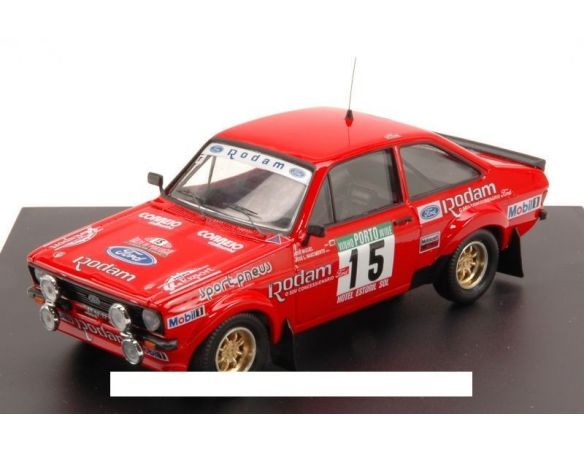 Trofeu TFMP1985 FORD ESCORT MK II N.15 6th PORTUGAL 1985 MIGUEL-NASCIMENTO 1:43 Modellino