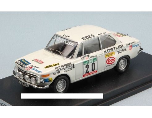 Trofeu TFRRAL11 BMW 2002 Ti N.20 RETIRED PORTUGAL RALLY 1976 F.WITMANN-T.SCHATZI 1:43 Modellino