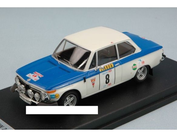 Trofeu TFRRAL26 BMW 2002 N.8 RETIRED PORTUGAL TAP 1973 A.WARMBOLD-J.DAVENPORT 1:43 Modellino