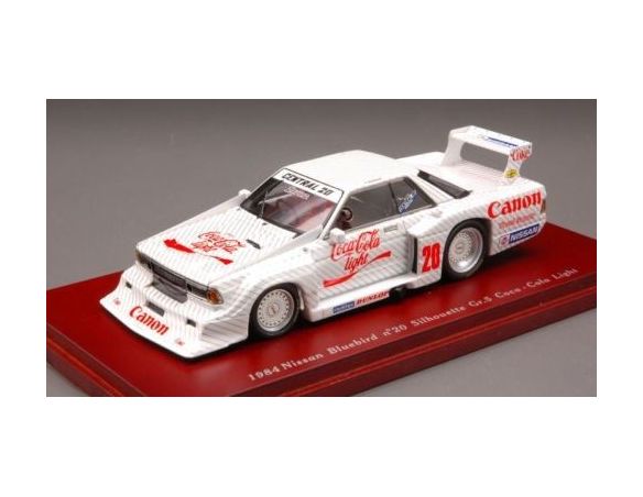 True Scale Miniatures TSM104315 NISSAN BLUEBIRD GR.5 N.20 COCA COLA LIGHT JAPAN 1984 1:43 Modellino